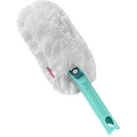 Leifheit Staubwedel Superduster M 27 cm Staubwischer weiÃŸ-tÃ¼rkis