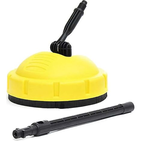Brosse rotative, Brosse rotative Flexible pour Nettoyeur Haute Pression Karcher K1,K2,K3, K4,K5,K6,K7, Nettoyeur de terrasse, Rotating Flat Surface Cleaner Pressure Washer, Long Manche (1/5)