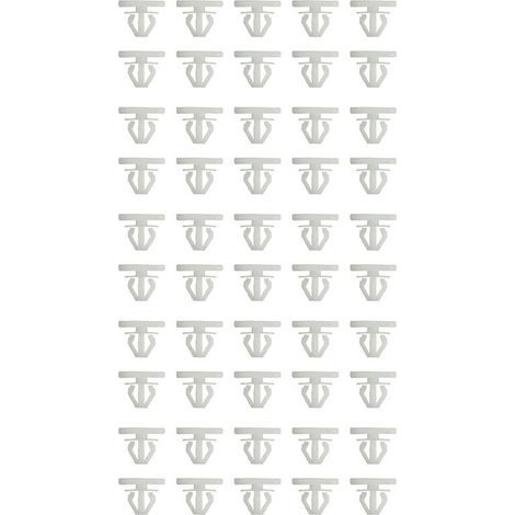 50 clips de garniture de passage de roue avant et arrière en plastique pour Transit Tourneo Connect (1/3)