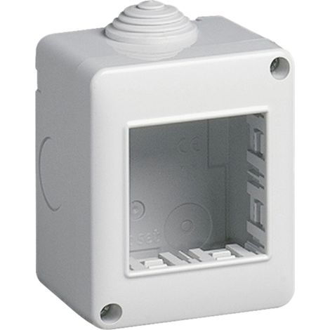 contenitore da parete 2 moduli vimar bianco ip40 - cod.0r14802