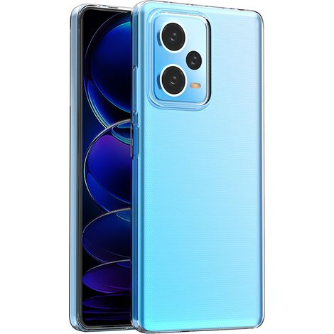 Custodia ultra sottile da 0,5 mm per Xiaomi Xiaomi Redmi Note 12 Pro+ Ultra trasparente trasparente (1/5)