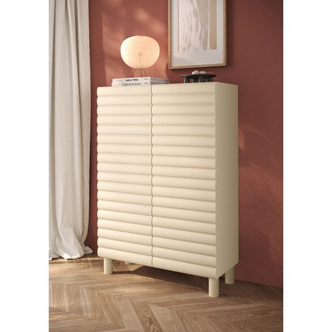 Buffet haut moderne coloris crème Adriatic (1/5)