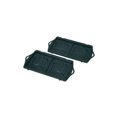 Piastre croque monsieur seb moulinex ss 203201 set 2 antiaderente