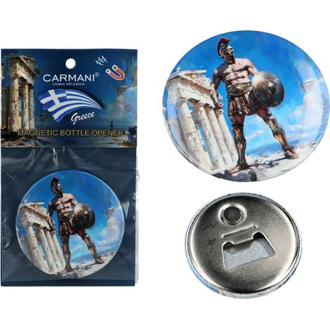 Apribottiglie CON magnete, regalo artistico gladiatore PER lui (1/4)