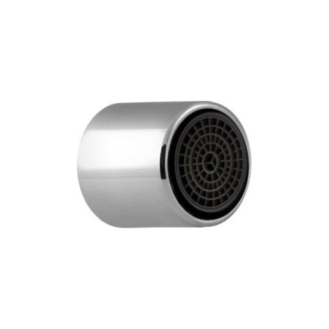 Filtre aérateur femelle Metalplast 22/100, réduit la consommation d'eau de 60 %, paquet de 25 unités. (1/2)