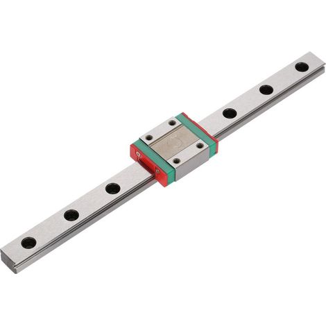Guide de Rail linéaire Miniature LML12B, bloc coulissant de largeur 12mm (200mm), 1 pièce (1/5)