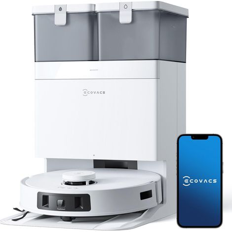 Ecovacs DEEBOT T30C PRO Saugroboter Weiß Leistungsstark (1/2)