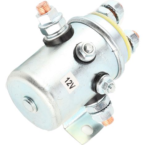 Relais 12V 200A, contacteur de treuil, électrovanne, contact normalement ouvert, type universel, convient aux véhicules tout-terrain/véhicules polyvalents. (1/5)