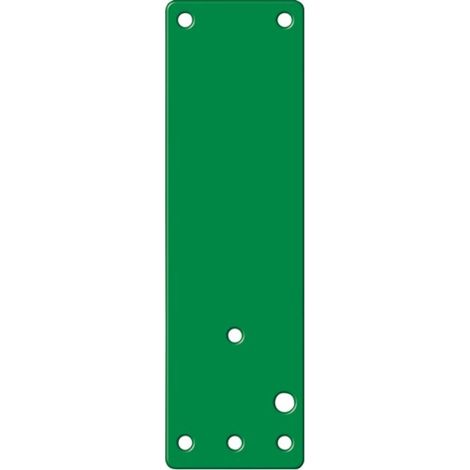Placa de montaje 901670 Montado en puertas cortafuego DIN L / R L175xW52mm GFS (1/4)