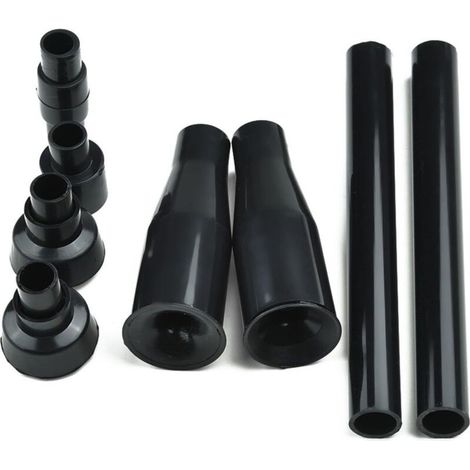 CSPARKV （15×1.8×1.8cm）Lot de 8 buses de pompe de bassin - Petits embouts de fontaine à eau - Tête de pulvérisation multifonction pour fontaine de jardin - Tête de buse en plastique