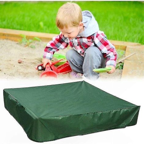 Wasserdichte Sandkastenabdeckung 150x150 cm, Plane mit Kordelzug für Garten, Pool und Außenbereich (1/5)