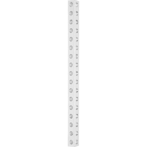 Profilé aluminium en L 17 trous 8x8mm 3106-0017-0136 pour robot accessoire pièce de machine (1/5)