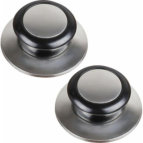 Boutons de rechange pour poignées de casseroles et couvercles d'ustensiles de cuisine, lot de 2, 61 mm