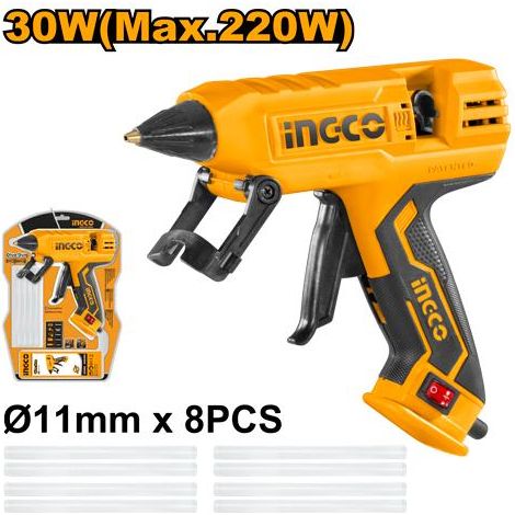 Ingco Pistola cola caliente 220W GG308