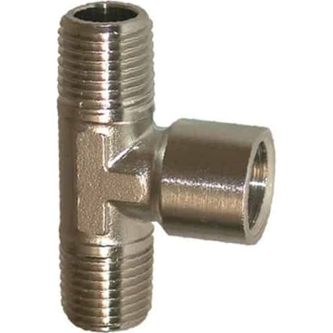 LACME Raccord de jonction Té 1/4 Mâle/Femelle/Mâle358901