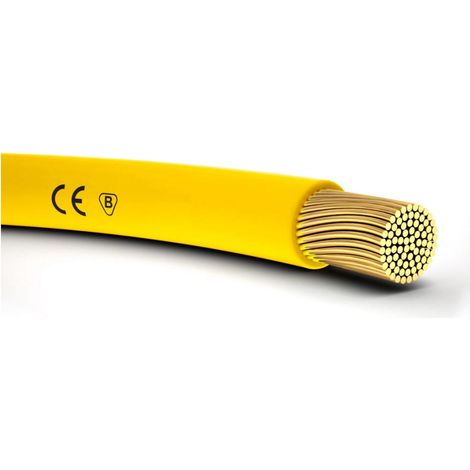 Cable de instalación H05VK LgY 075 amarillo 100m