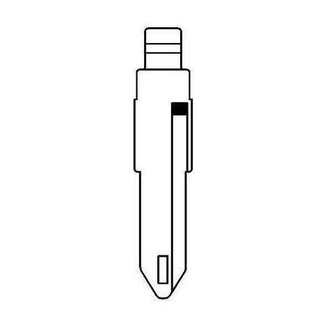 CHIAVE FLIP AUTO RENAULT NE73CH SILCA