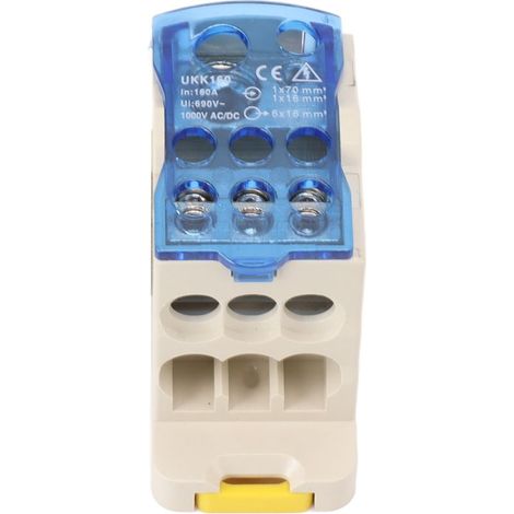 Elektrischer Anschlusskasten DIN 160A 1000V für Klemmenblock und AC/DC-Verteilung (1/5)