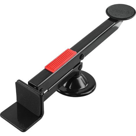 Monte-meubles robuste - Rotation à 360° et système à levier pour un effort minimal - Utilisation dans les escaliers avec surface antidérapante - 1 pièce - Pour portes et panneaux en bois - Noir (1/5)