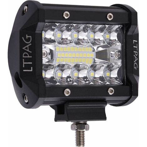 VURAHOME - Phare de Travail LED, 60W 4800LM Projecteur LED Voiture, Lampes de Travail à LED température de couleur6000K, P68 Étanche Feu de Travail LED , Feux de Recul Led,projecteurs lumière feux de (1/5)