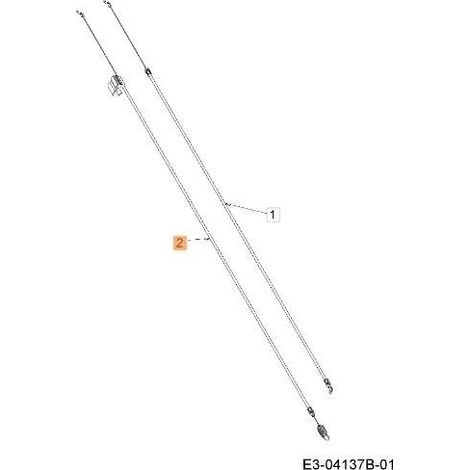 CÂBLE DE TRACTION EMAK ORIGINAL C74604515