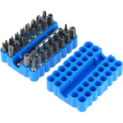 KLVGTIFS PU - Kit d'outils de réparation comprenant 33 embouts de tournevis de précision creux et multifonctionnels. (1/5)