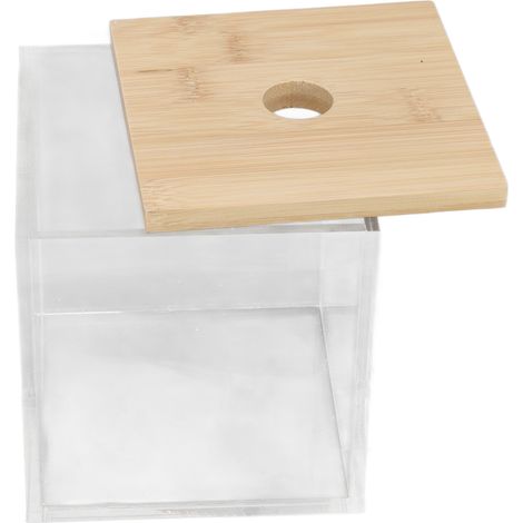 Transparente Acryl-Kaffeekapselbox mit Deckel, Aufbewahrungsbox für Cafés und Zuhause (1/5)