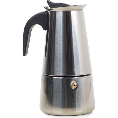 Cafetière italienne Italy, infuseur à café 6 tasses 300 ml en acier. (1/5)