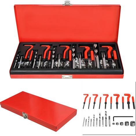 AUFUN Taraud Douille Réparation Kit 131 TLG Douilles Filetées Outil (1/5)