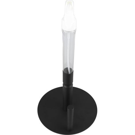 Porte-rouleau de papier essuie-tout avec flacon pulvérisateur et support vertical pour la cuisine et la salle de bain. (1/5)