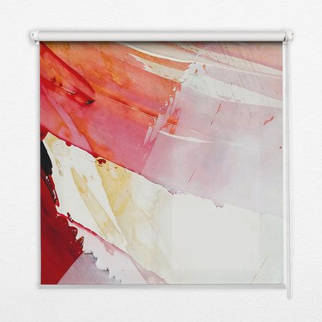 Tenda a Rullo Interna per Finestra - Tenda Filtrante Luce - Tenda Privacy - Tenda Decorativa Rettangolare - Rullo per Interni - (70 cm x 140 cm) - Quadro dipinto (1/5)
