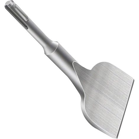 Scalpello curvo SDS, scalpello piatto, scalpello per piastrelle, strumento per rimuovere le assi del pavimento, facile montaggio, punta affilata, per scanalare e tagliare nei muri, 16 (1/5)