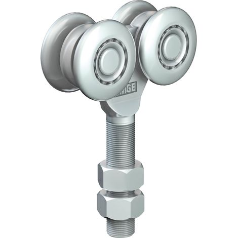 OMGE  253 CARRELLO A 4 RUOTE D 55 MM PORT 380 KG- 2,0 pz