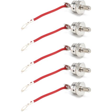 Module de diode redresseuse en laiton à spirale, polarité directe et inverse, pour convertisseur ZX70‑12 (5 pièces) (1/5)