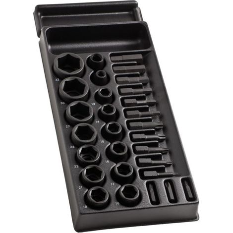 Facom – Douille hexagonale 1/2' pour clé à choc – Empreinte carrée – Compatible avec douilles IMPACT – Pour travaux mécaniques exigeants