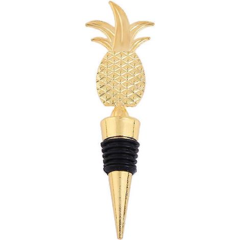 Eleganter Ananas-Champagner-Rotweinflaschenverschluss, vakuumversiegelt, Drehverschluss, Valentin (1/5)