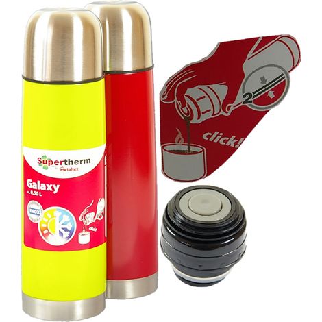 Termo de acero inoxidable + epoxi - 0,5 l