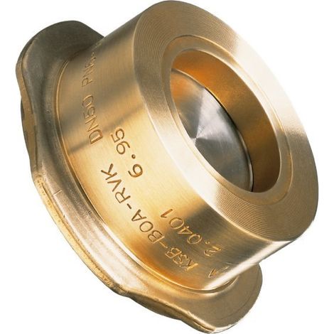 KSB Einklemm-Rückschlagventil BOA-RVK Gehäuse aus Messing, PN6 DN25