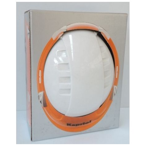 Casque de sécurité blanc Avec jugulaire amovible pour protection contre chocs KAPRIOL 28000
