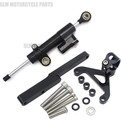 Pièces de modification pour moto Honda CB1000R 2008-2016 : stabilisateur d’amortisseur et règle en titane. (1/4)