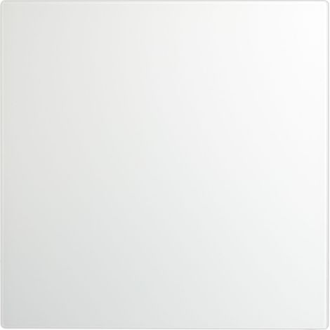 Lavagna memo magnetica moderna ufficio cucina 100 x 60 x 0,4 cm con 3 calamite finitura elegante in vetro bianco 130006041