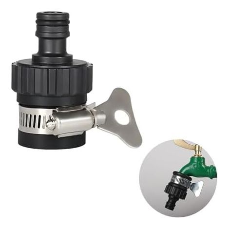 Connecteur Universel De Robinet Adaptateur Tuyau Arrosage Cuisine pour Salle Bain, Jardin, WC - (1/5)