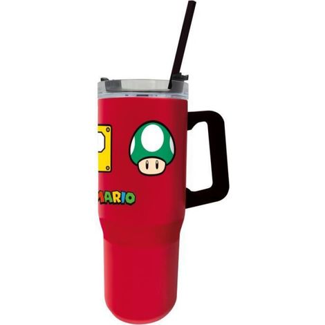 Mug De Voyage - Acier Inoxydable 304 - Isolation Sous Vide - 1165 ml - Rouge