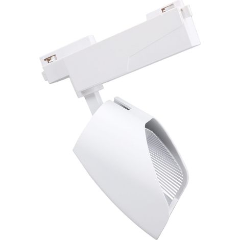 Projecteur LED moderne sur Rail de plafond 10W, en alliage d'aluminium, pour galerie d'art, salle d'exposition, blanc chaud (1/5)
