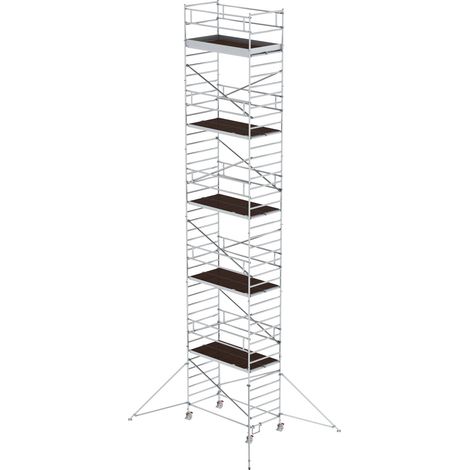 Munk Rollgerüst mit Doppelplattform 2,45x1,80m Plattform 13,35m AH (1/2)