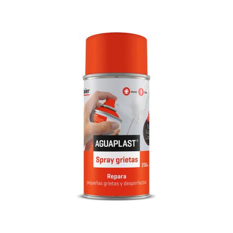 Spray anti-fissures 250ml – Réparation rapide et durable – Ne se rétracte pas – Finition fine et ponçage facile – Adhérence sur tous supports – Aguaplast