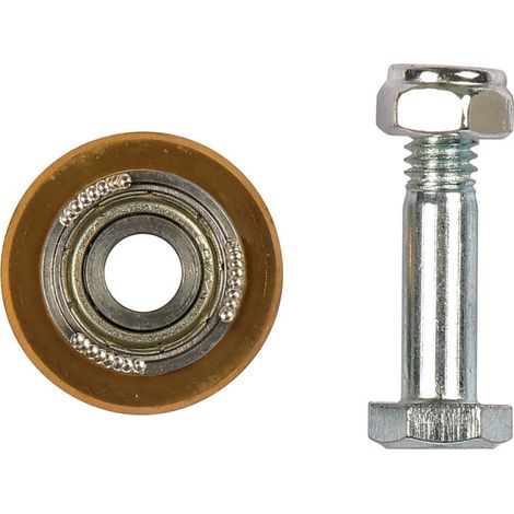 Molette carbure titane D. 22 x 6 mm