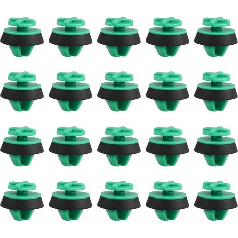 20 Clips de Fixation pour élargisseurs Ailes Et Moulures de Voiture 1638191680 Compatible avec C3 2016-2024 9,1 X 8 X 12,3 Mm (1/5)