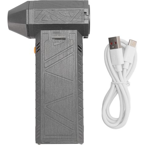 Ortviai Souffleur Jet Portable 200 000 tr/min, Rechargeable USB-C 15 W, Batterie Intégrée 8000 mAh, Vitesse Réglable Sans Échelon (1/5)