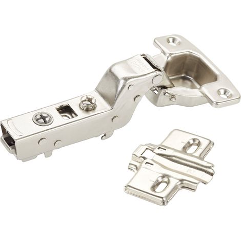 SOTECH Topfband MASTER T45 Innenanschlag 110° ungedämpft mit Kreuzplatte Langlochverstellung (1/5)